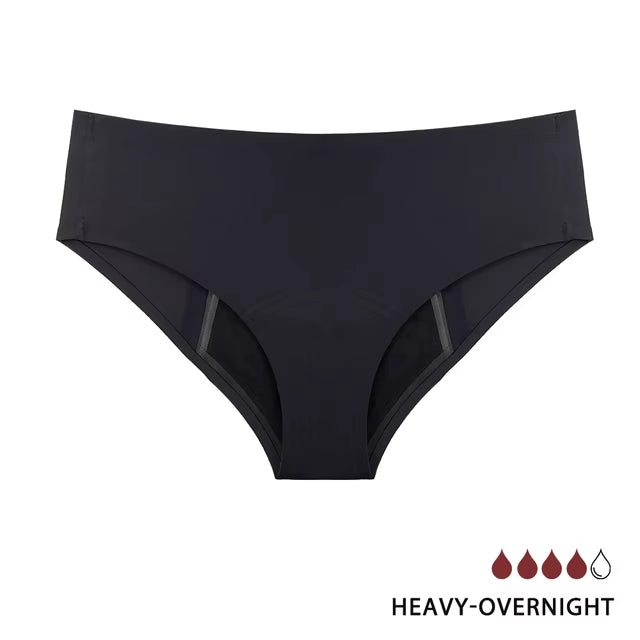 Ultra Thin Seamless Leak-Proof Period Panties/Hipsters for Light/Medium Flow