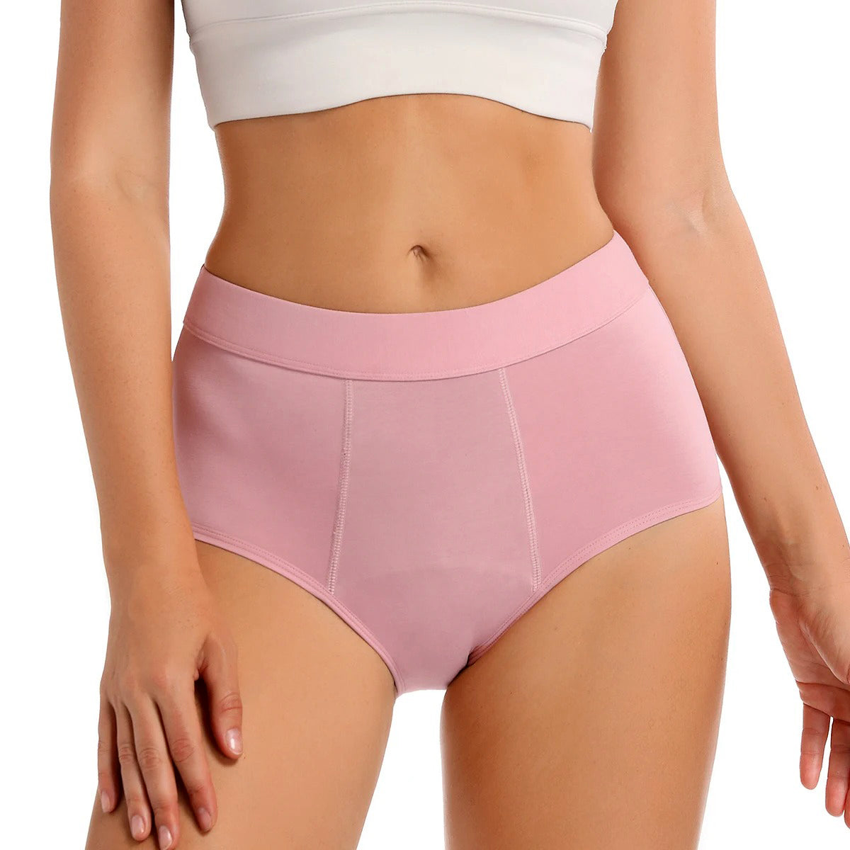 High-Waist Leak-Proof Period Panties/Briefs for Heavy Flow