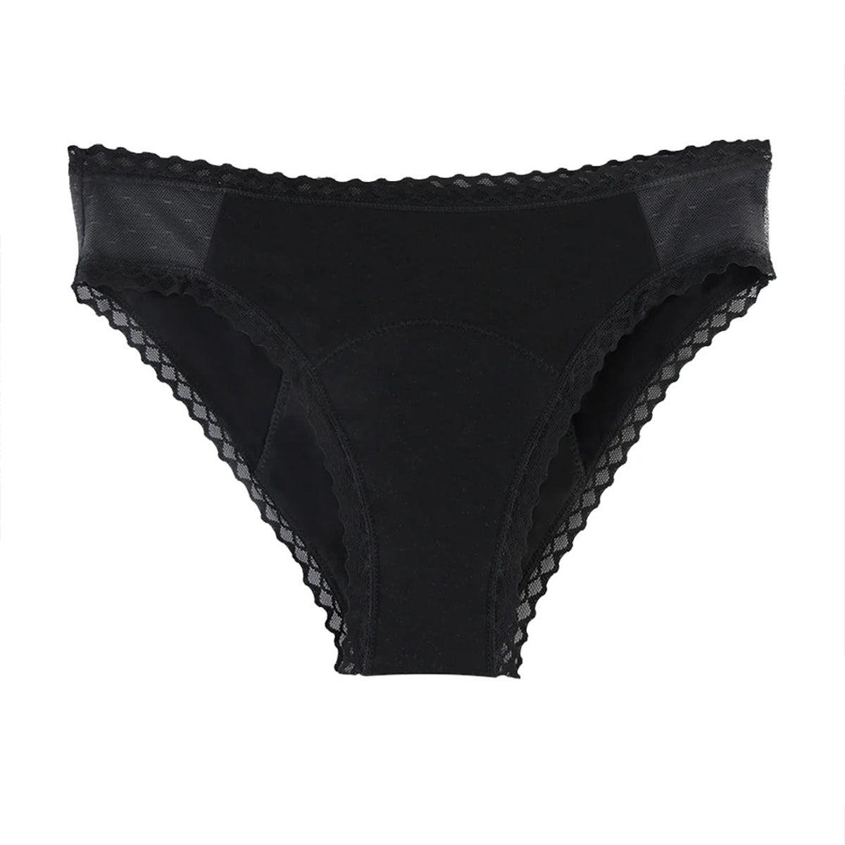 Mesh Side 4-Layer Period Panties/Bikinis For Medium Flow